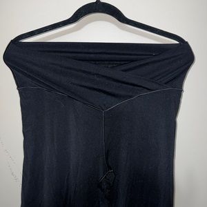 Aerie cross over flare legging